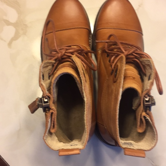 Tara M.® Loris. Cognac Ankle Boots - Picture 4 of 8